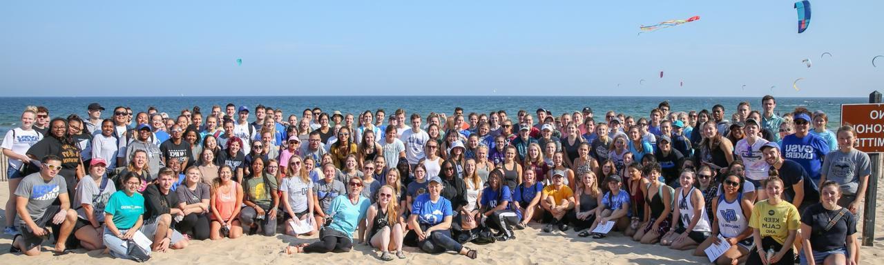 Beach cleanup 2019 group photo